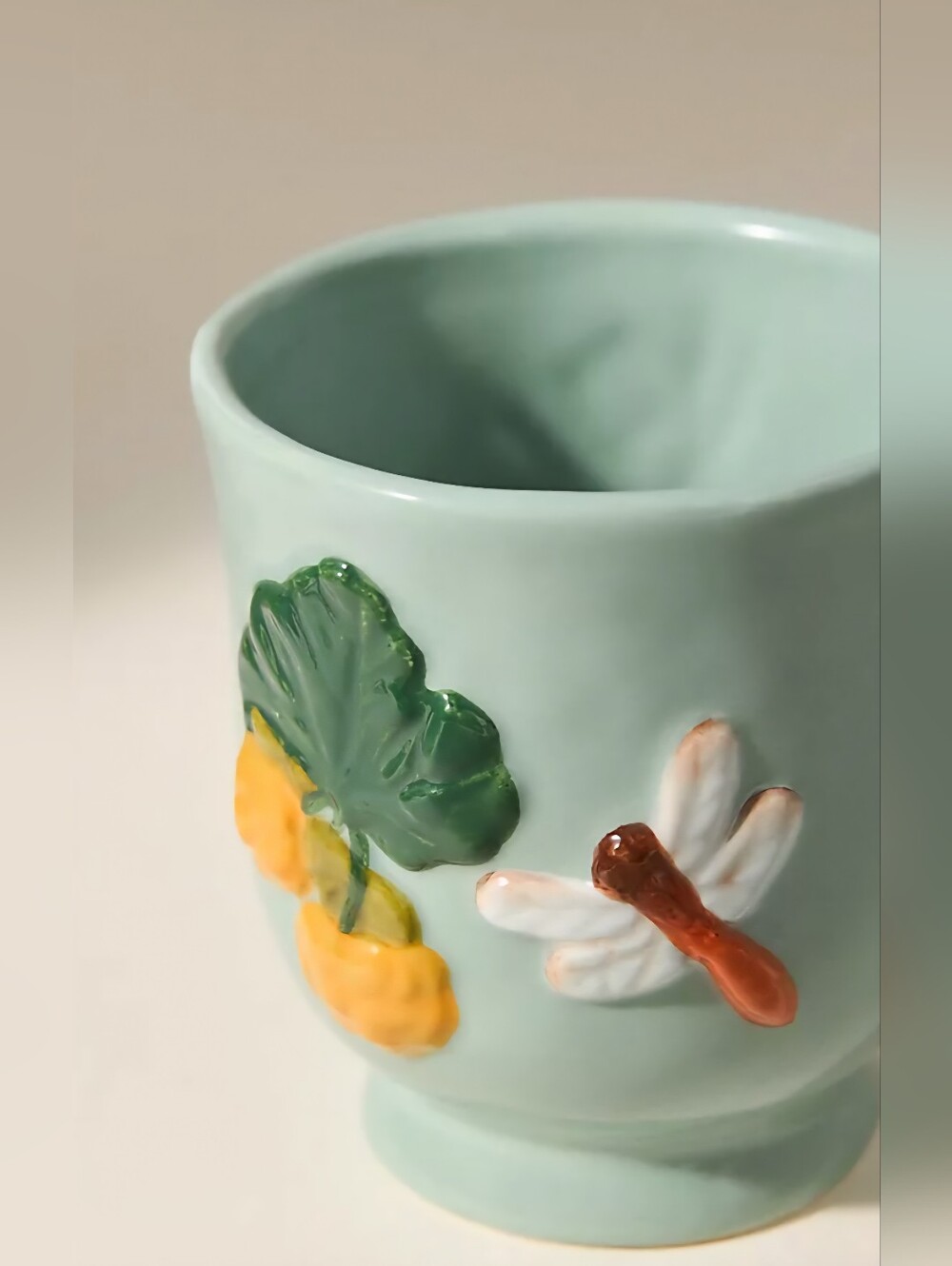 Anthropologie, Faye Icon Stoneware Mug: Fall Edition In Sky - Picture 2 of 3